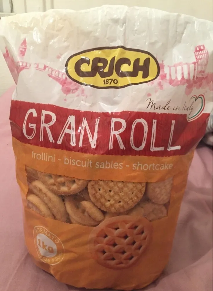 Gran roll biscuit sablé