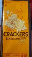 Crackers salés au blé complet