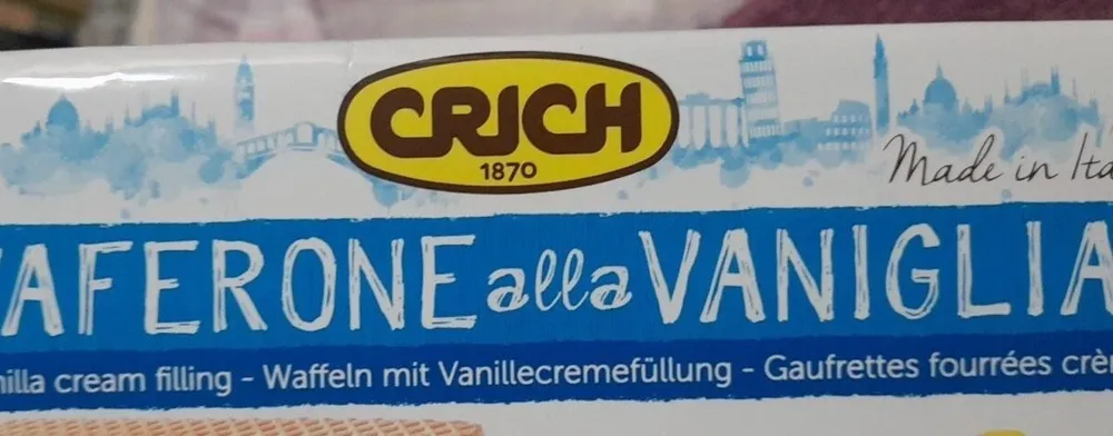 Waferone alla vaniglia