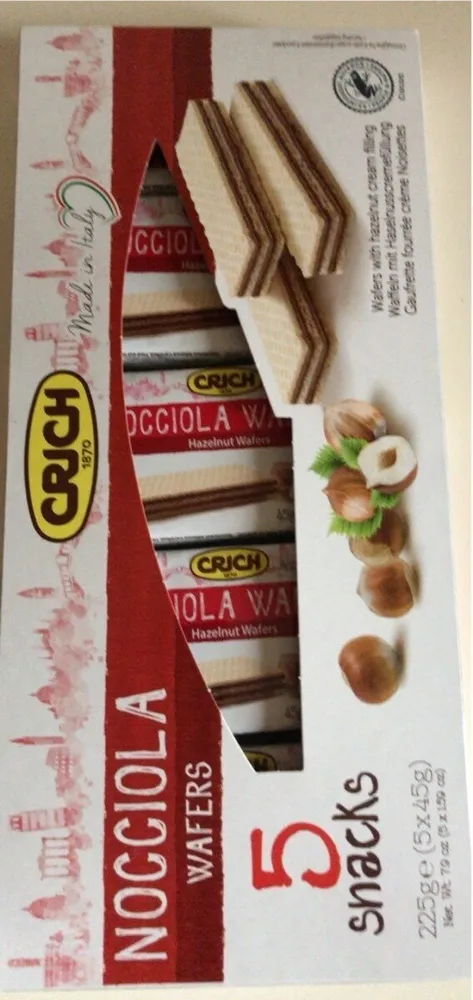 Nocciola wafers