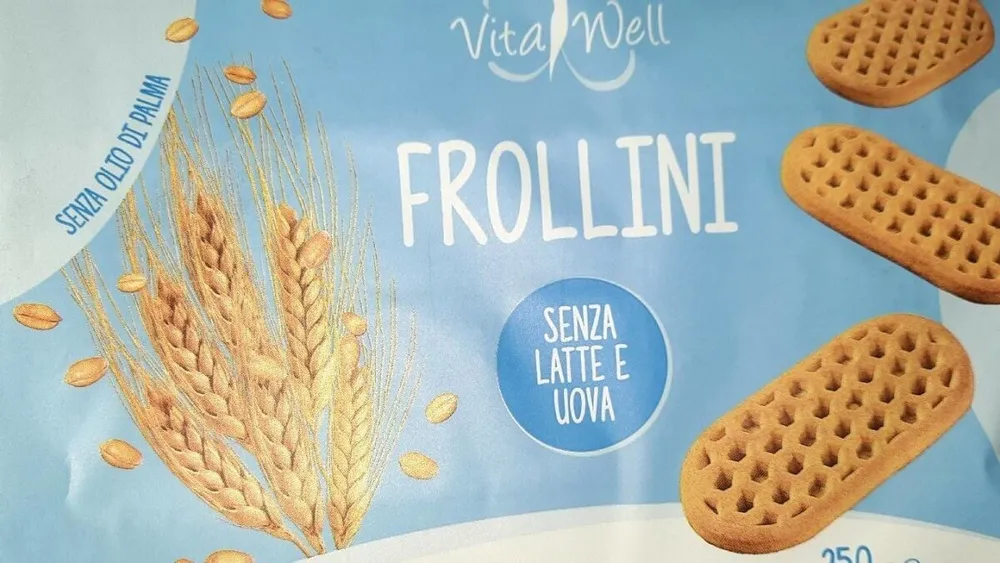 Frollini senza latte e uova
