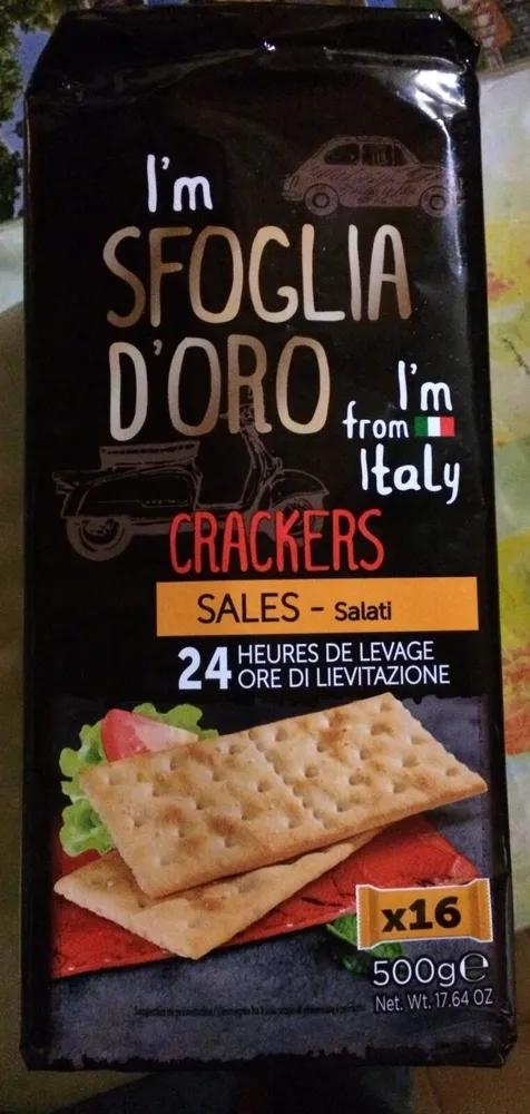Crakers salés