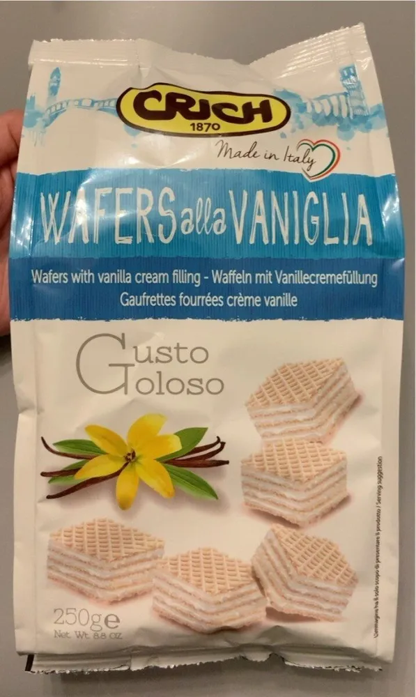 Wafer alla vaniglia