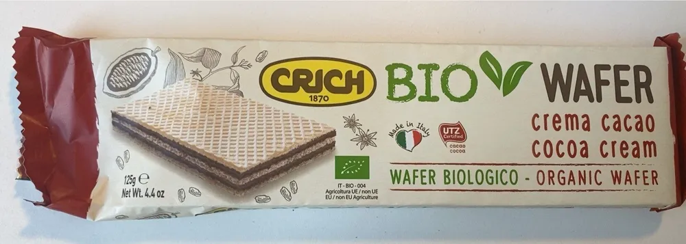 Bio wafer crema cacao
