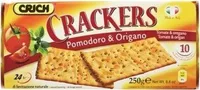 Crackers pomodoro origano pacch. gr 250