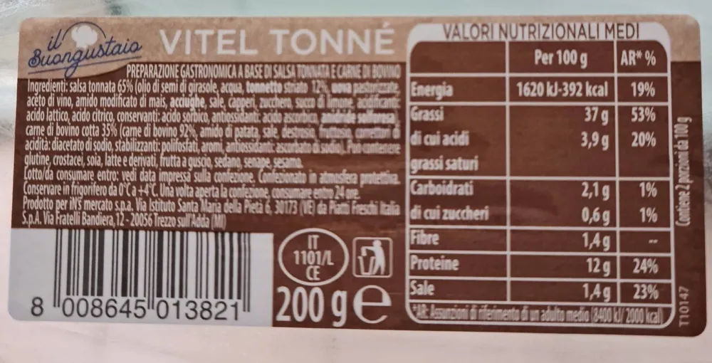 VITEL TONNE'