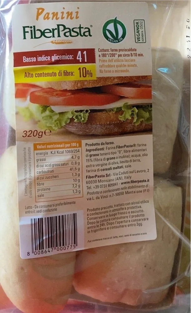 panini fiberpasta
