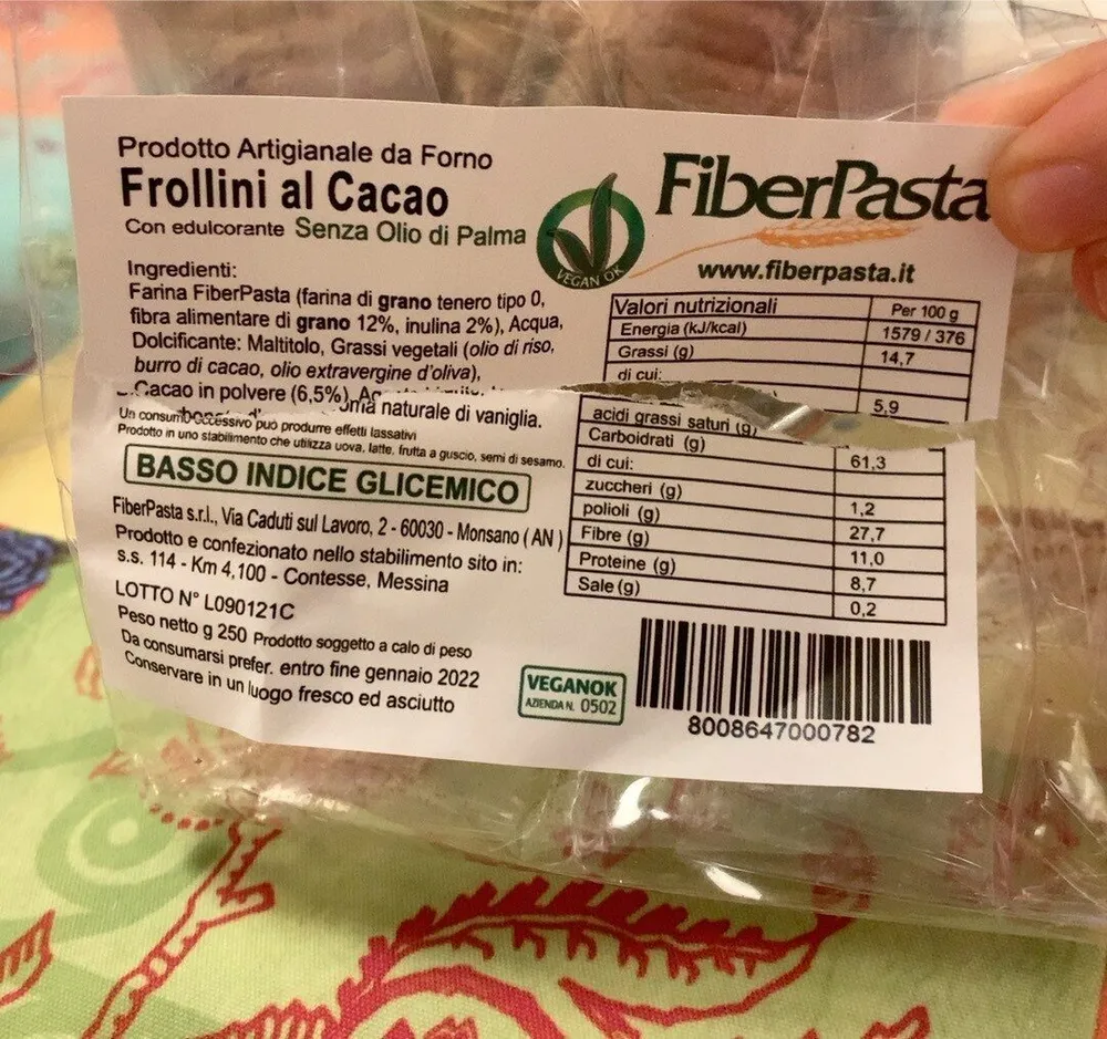 Frollini al cacao