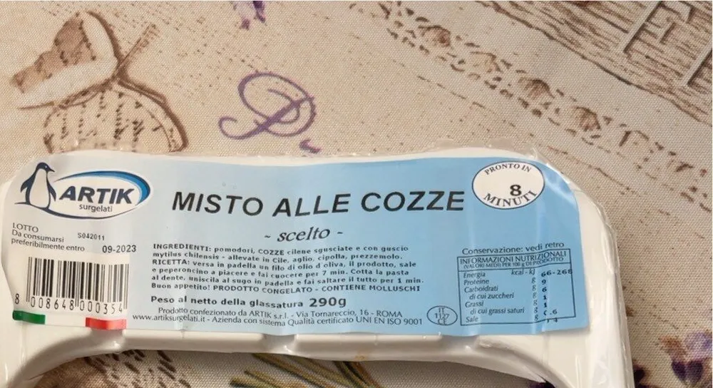Misto slle cozze