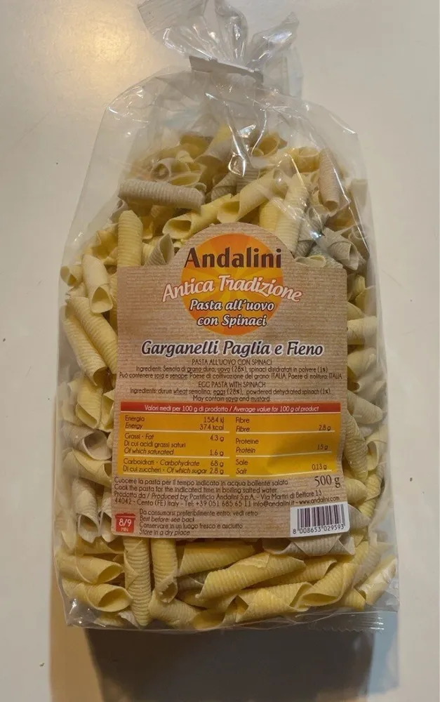 Garganelli Paglia e Fieno