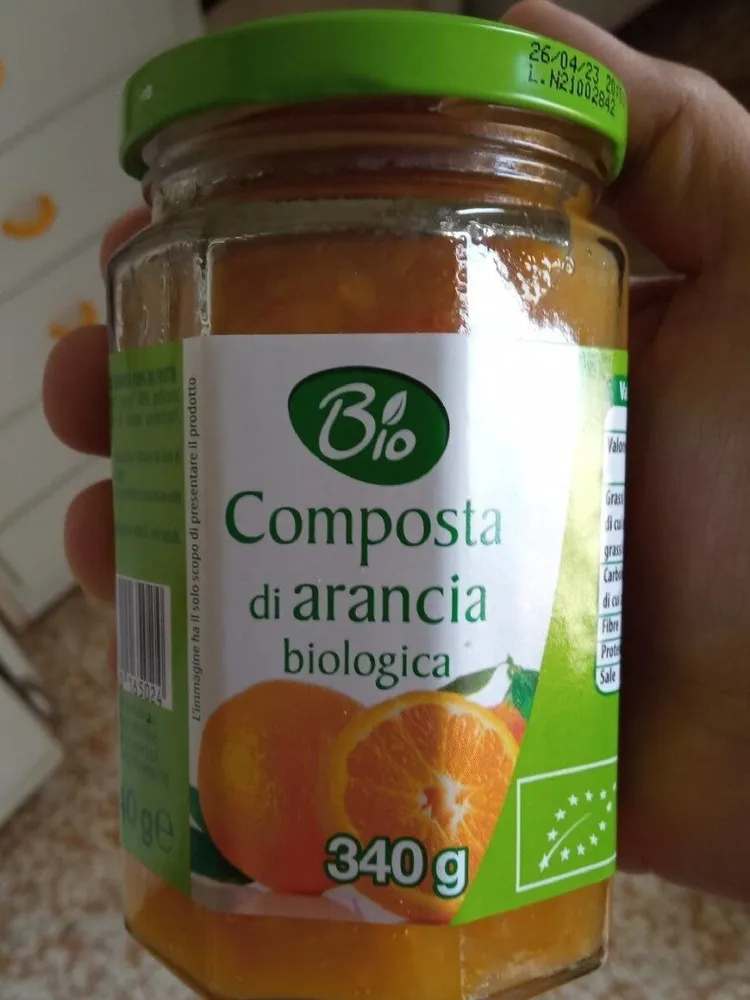 Composta di arancia biologica