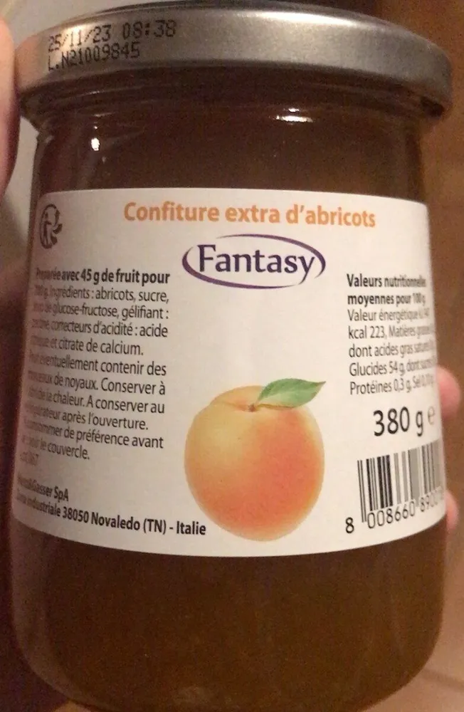 Confiture extra d’abricot