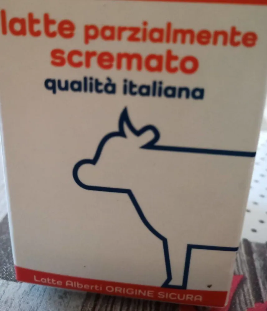 Latte Alberti parzialmente scremato