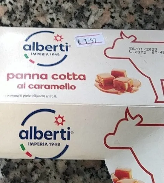 Panna cotta al caramello
