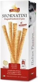 La Mole Gressins Croustillants Aux Sésame 120 G