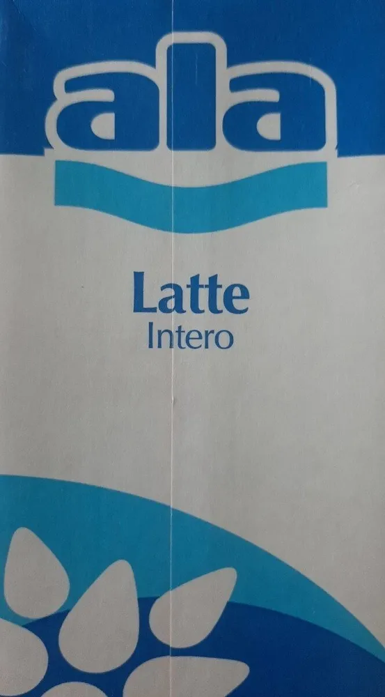 Latte intero UHT Ala