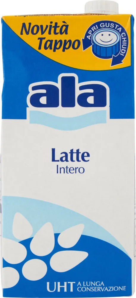 Latte intero uht a lunga conservazione