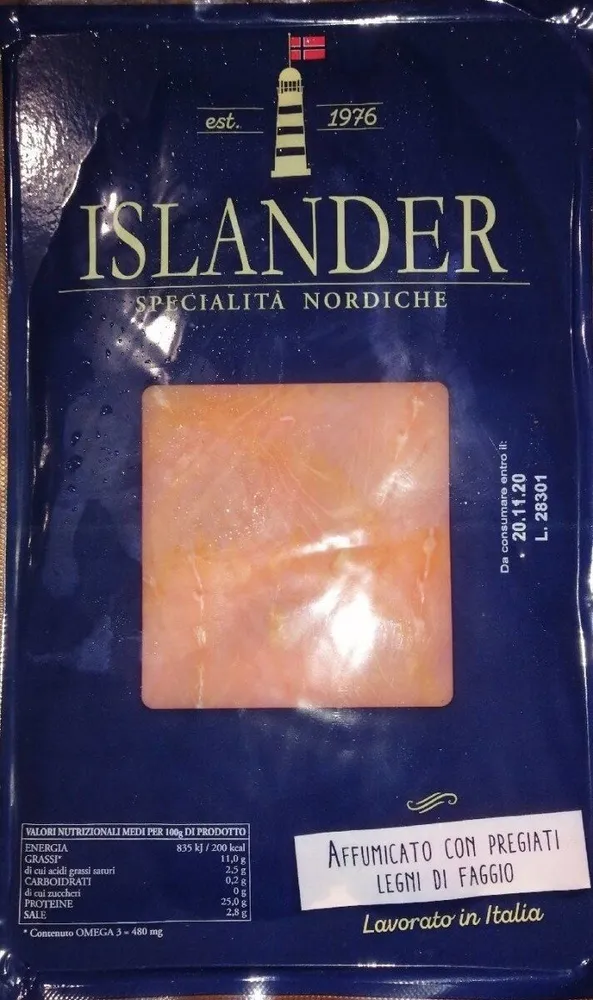 Islander - salmone affumicato