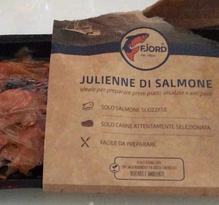 Julienne di salmone
