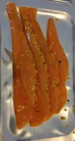 Salmone affumicato pistacchio