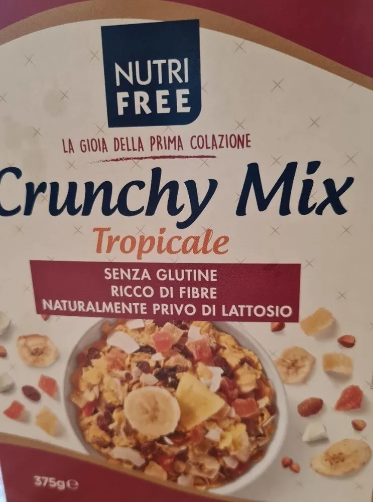 Crunchy mix nutri free
