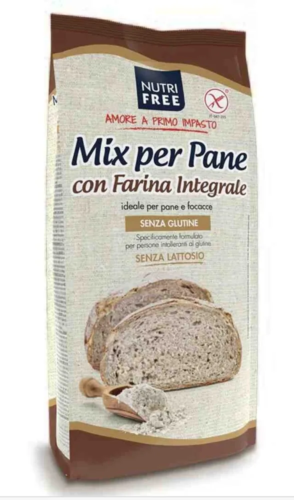 mix per pane con farina integrale