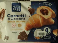 Cornetti al cioccolato senza glutine