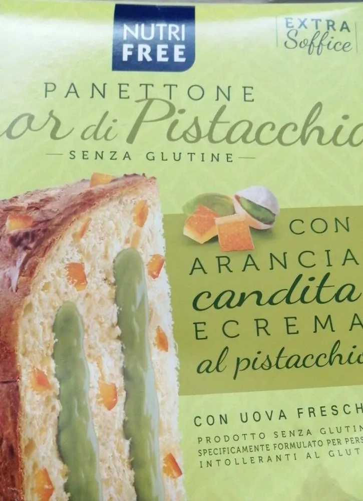Panettone cuor di pistacchio senza glutine