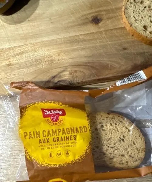 Pain campagnard sans gluten