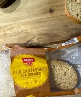 Pain campagnard sans gluten