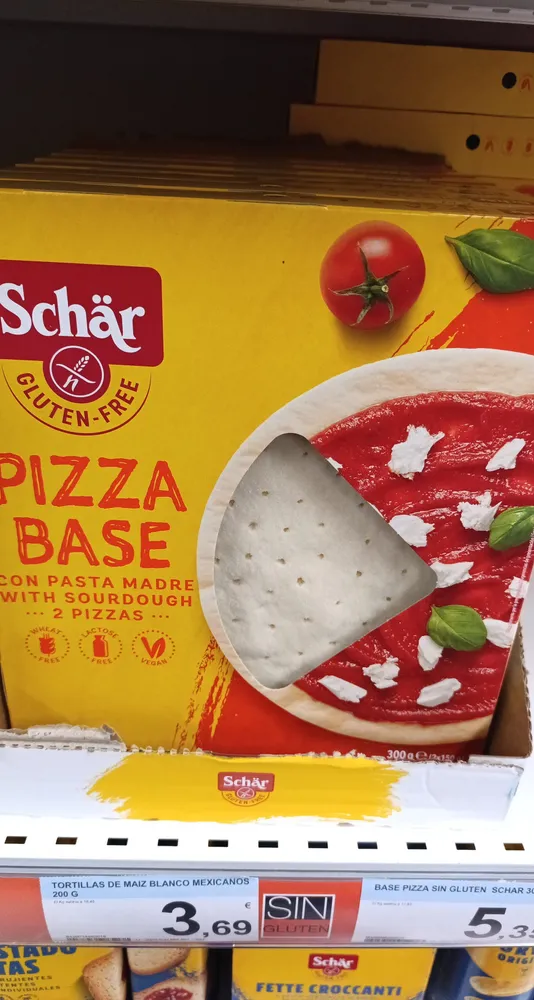 GF Pizza Base