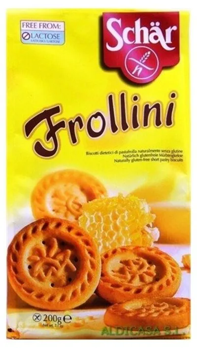 Biscuits Sables Frollini Sans Gluten