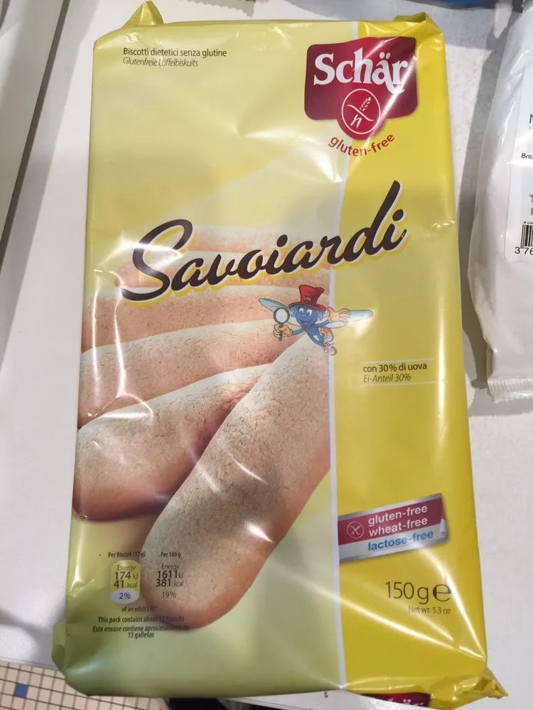 Gluten free Savoiardi