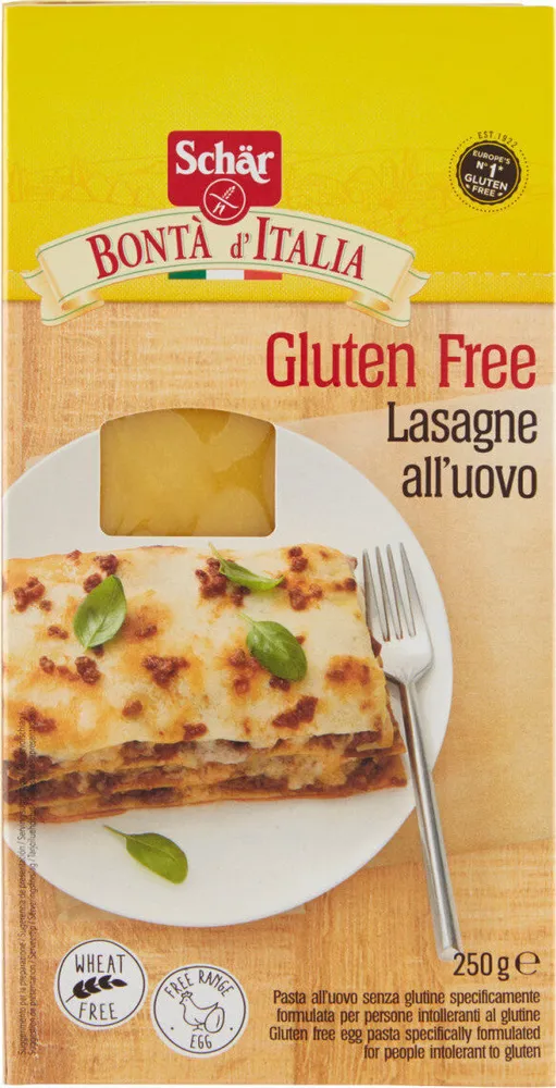 Bontà d'italia lasagne all'uovo