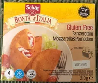 Gluten free panzerottini mozzarella & pomodoro