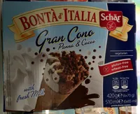 Gran Cono Panna & Cacao with fresh milk