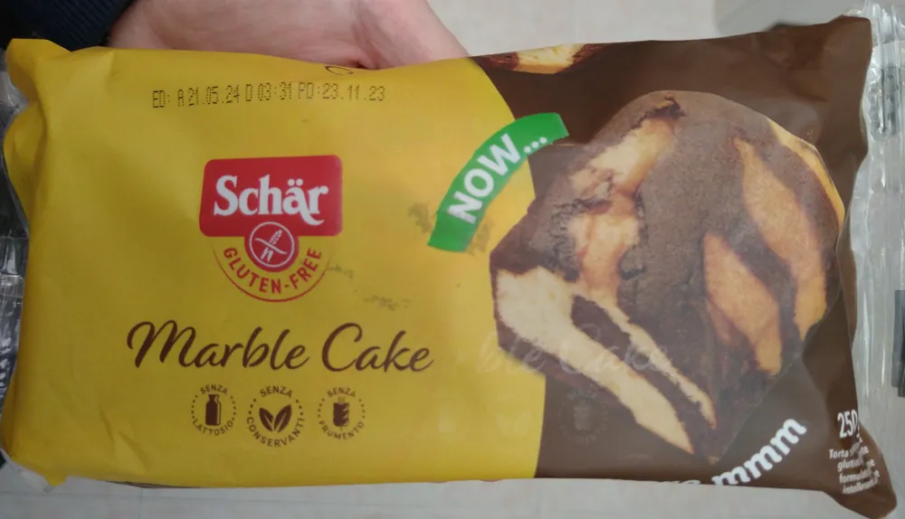 Cake marbré chocolat