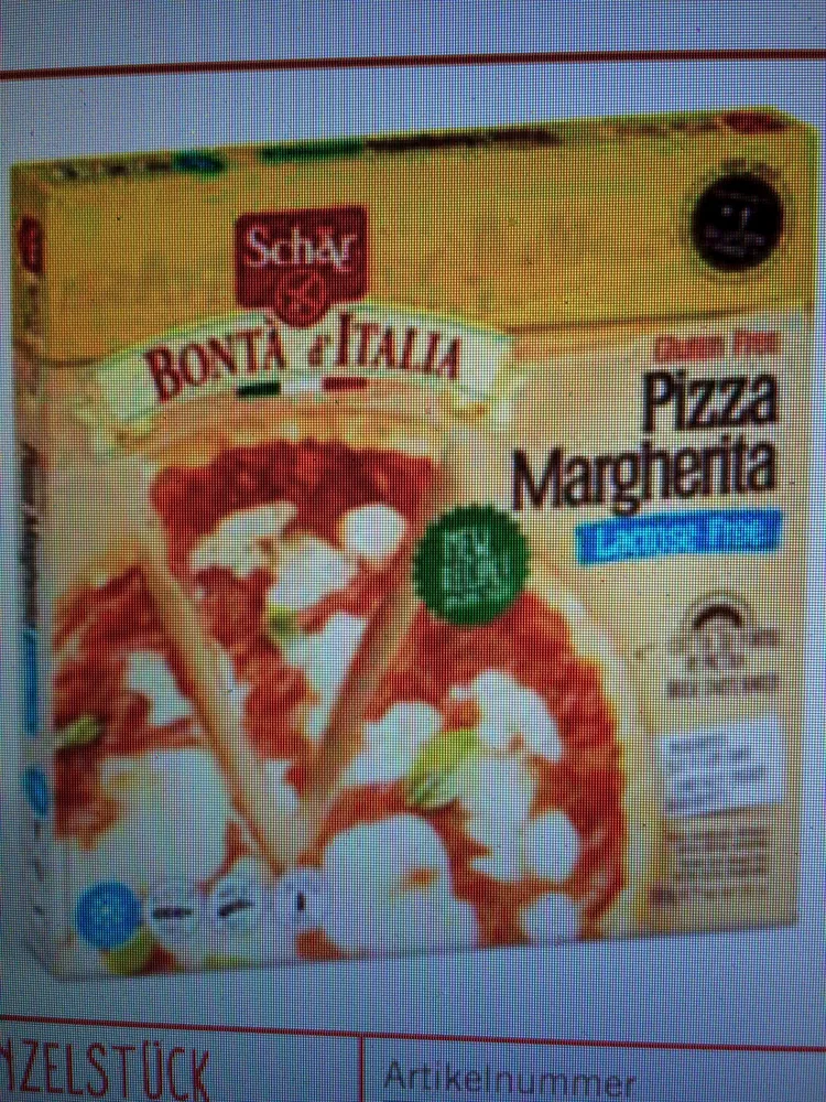Pizza Lactose Free