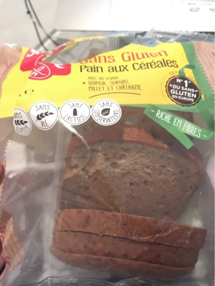 Pain aux céréales sans gluten