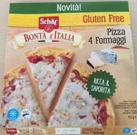 Pizza 4 Fromages sans gluten