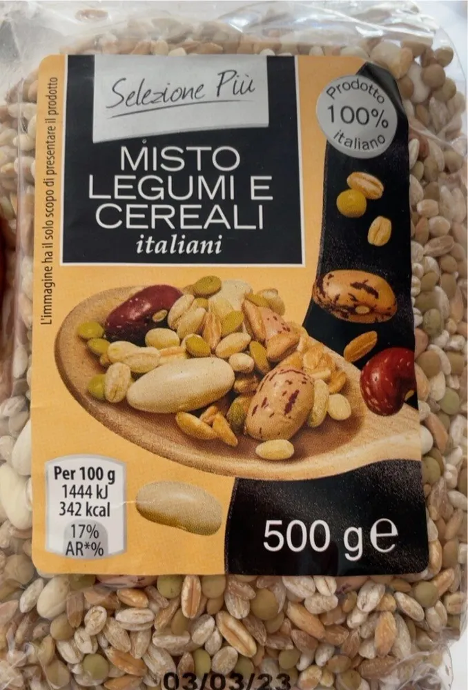 Misto Legumi e Cereali italiani