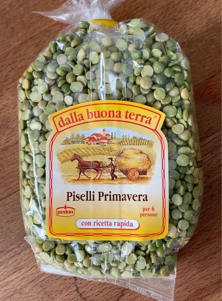 Piselli verdi secchi