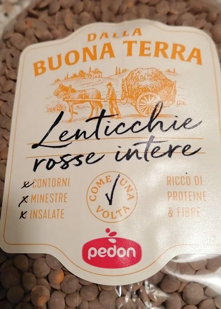 Lenticchie rosse intere