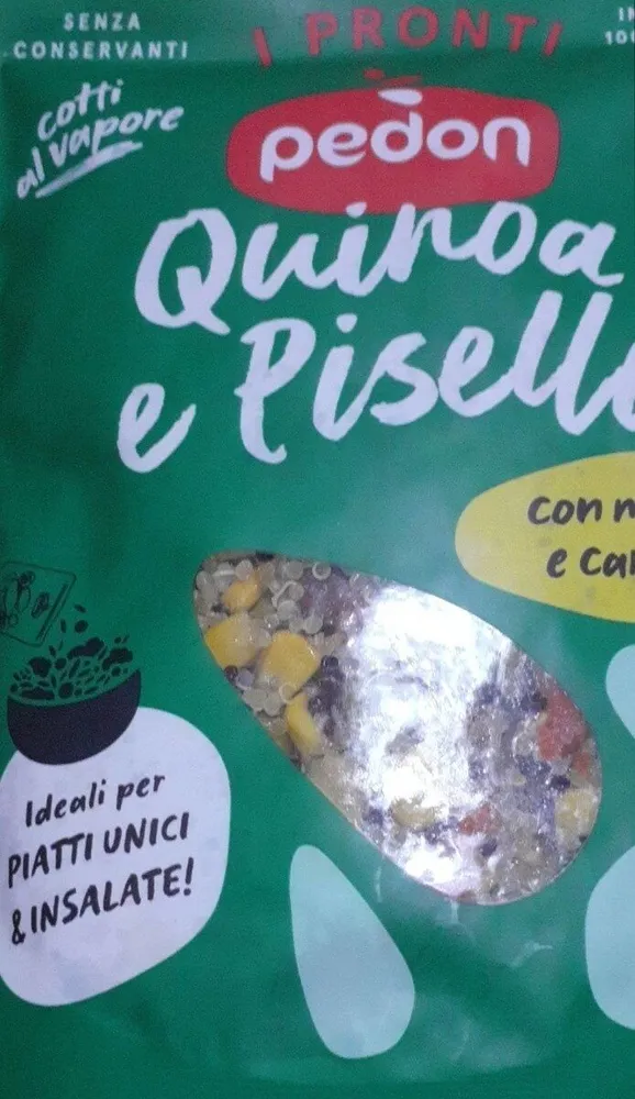 Quinoa e piselli