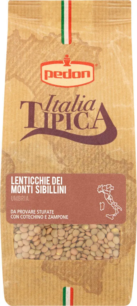 Italia tipica lenticchie dei monti sibillini umbria