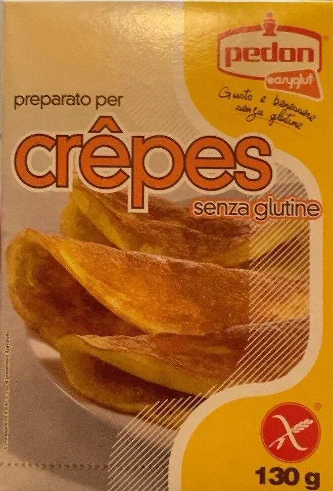 Preparato per crêpes senza glutine