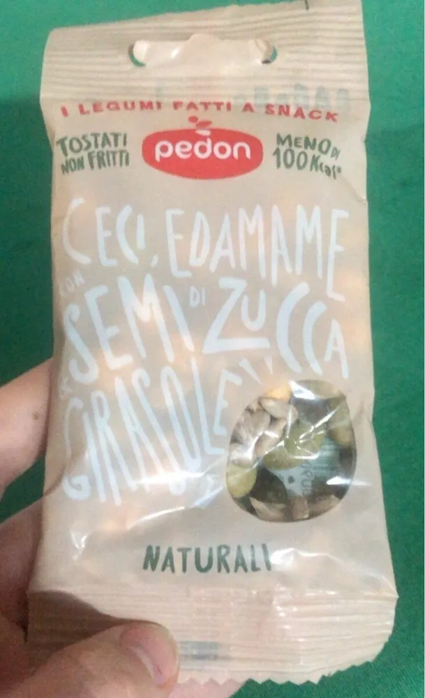 legumi fatti a snack
