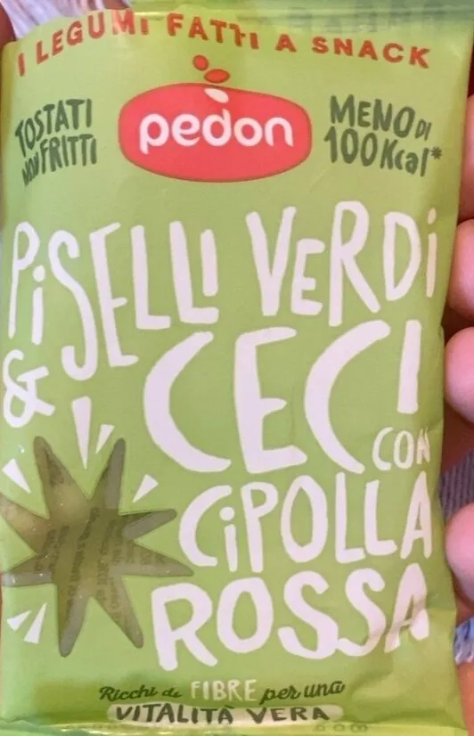 Legumi-to-go piselli verdi & ceci con cipolla rossa