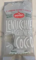 Lenticchie e piselli verdi con cocco