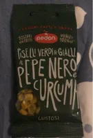 Piselli verdi & gialli al pepe nero & curcuma
